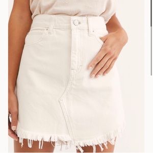 Free People Bailey Denim Mini Skirt